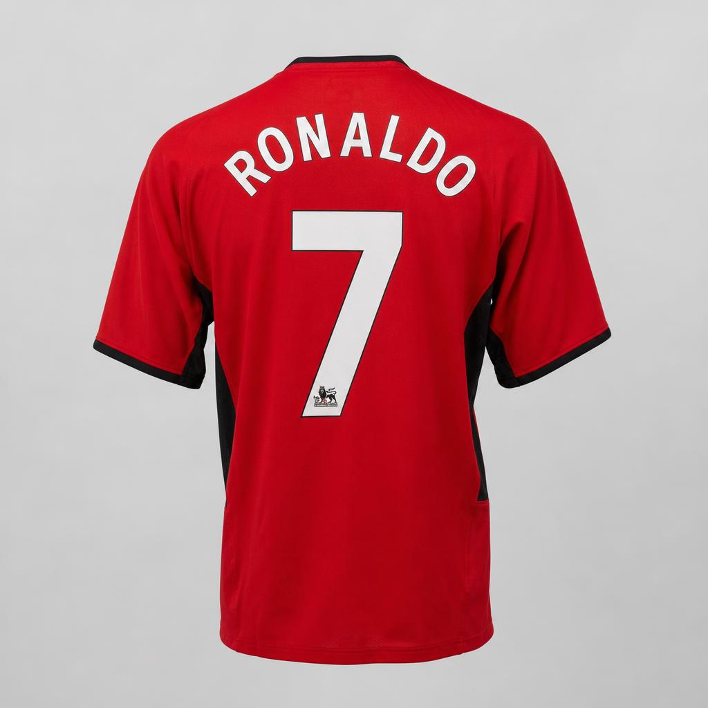2004 Manchester United Home Shirt — Cristiano Ronaldo #7